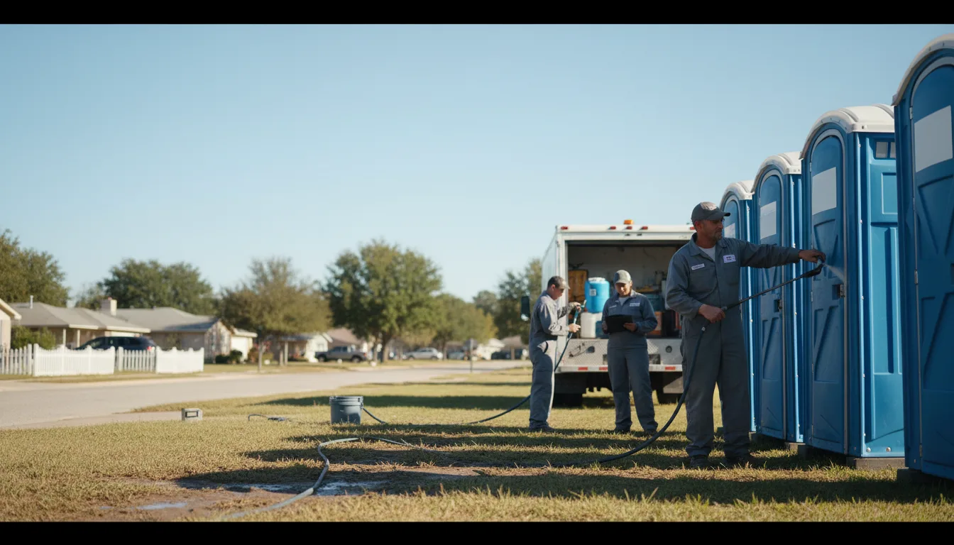 Long-Term Portable Toilet Rental in Louisville, GA near me